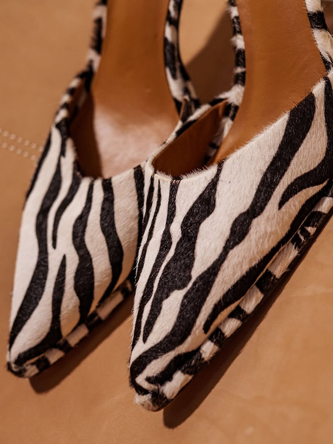 A-Line Lace Up - Zebra